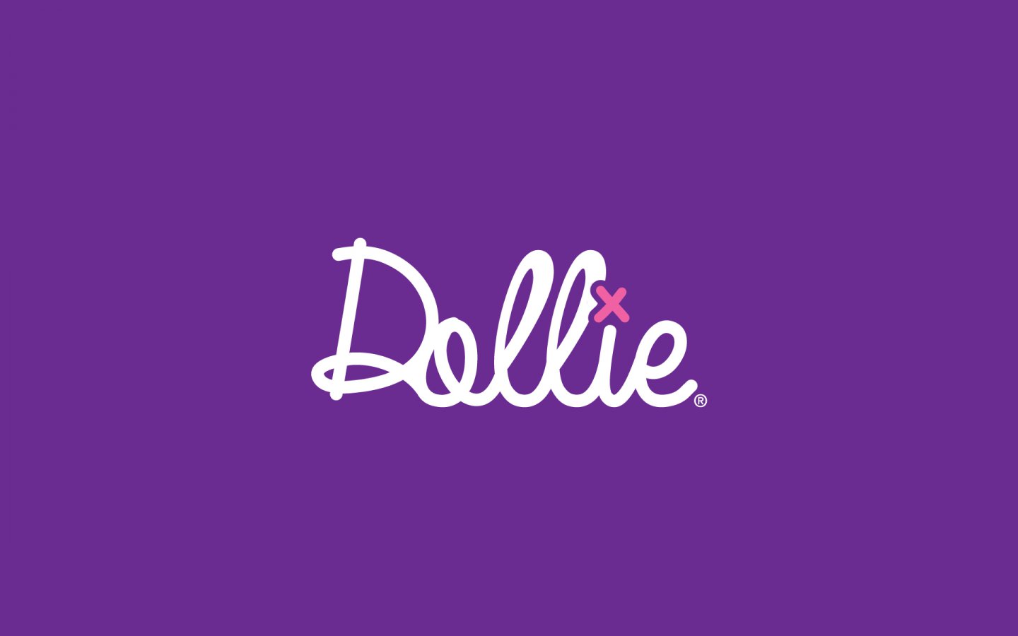 Dollie Logo Design, in Brand Colours Reversed