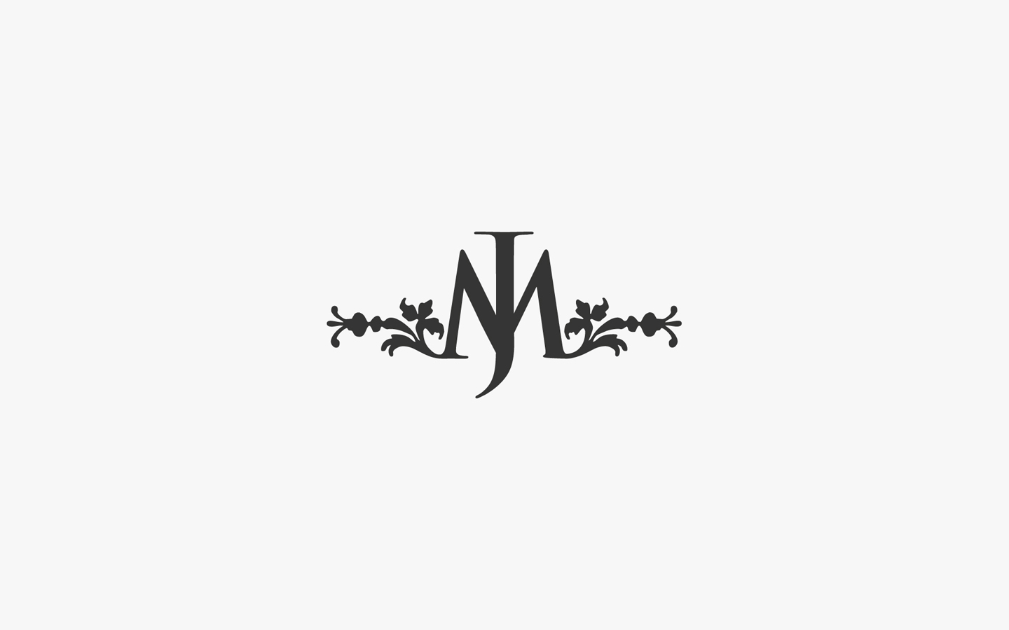 Jane Marie's Logo Design In Mono