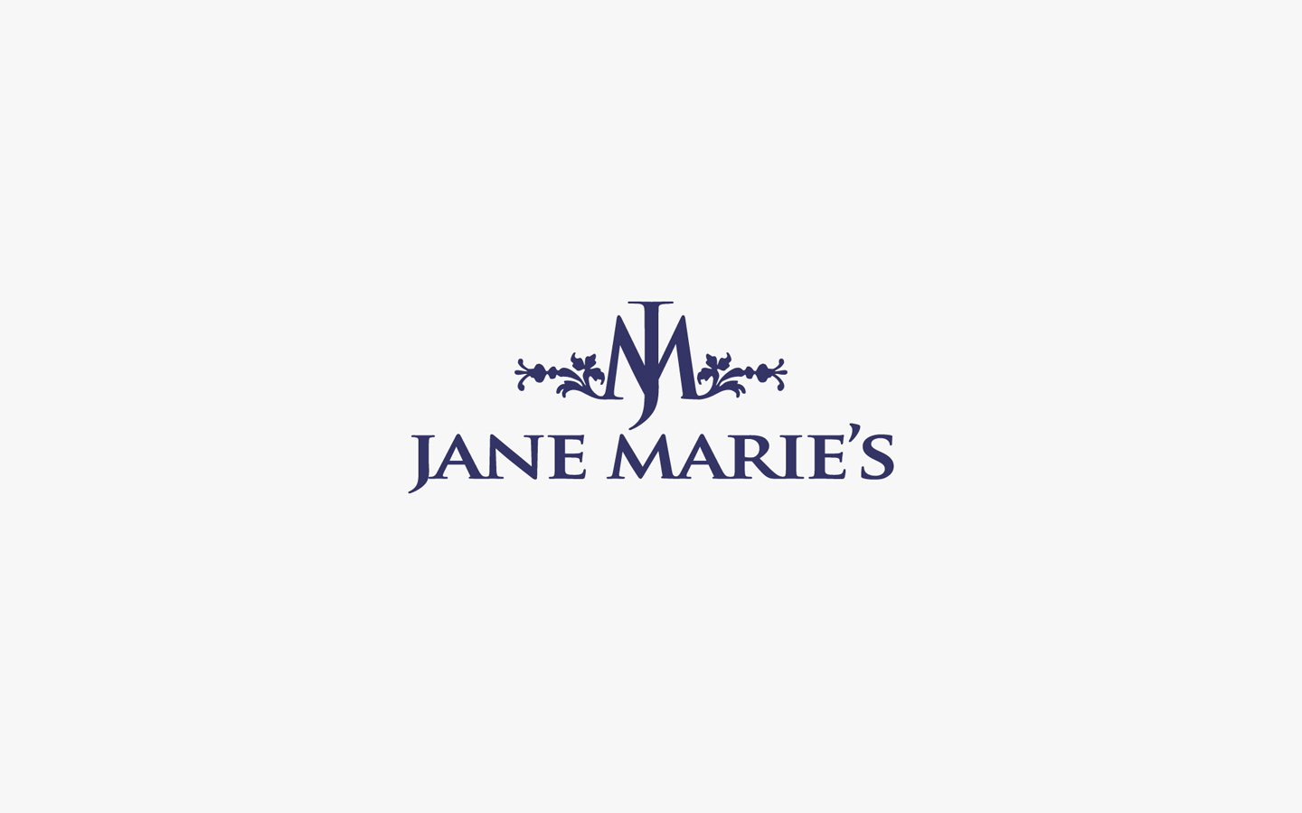 Jane Marie's Logo Design In Brand Colour