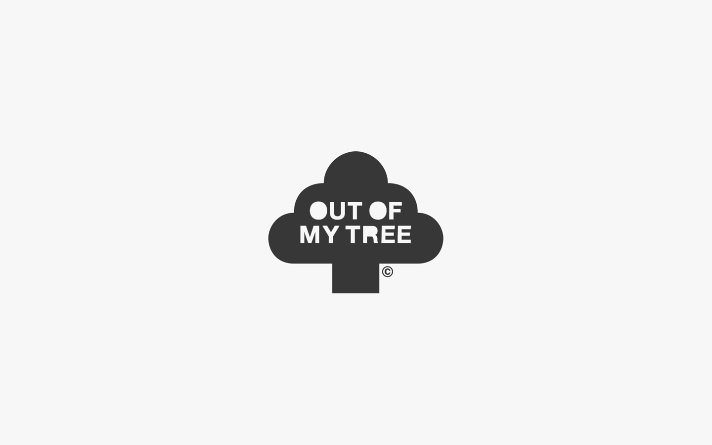 Outofmytree Logo Design in Mono
