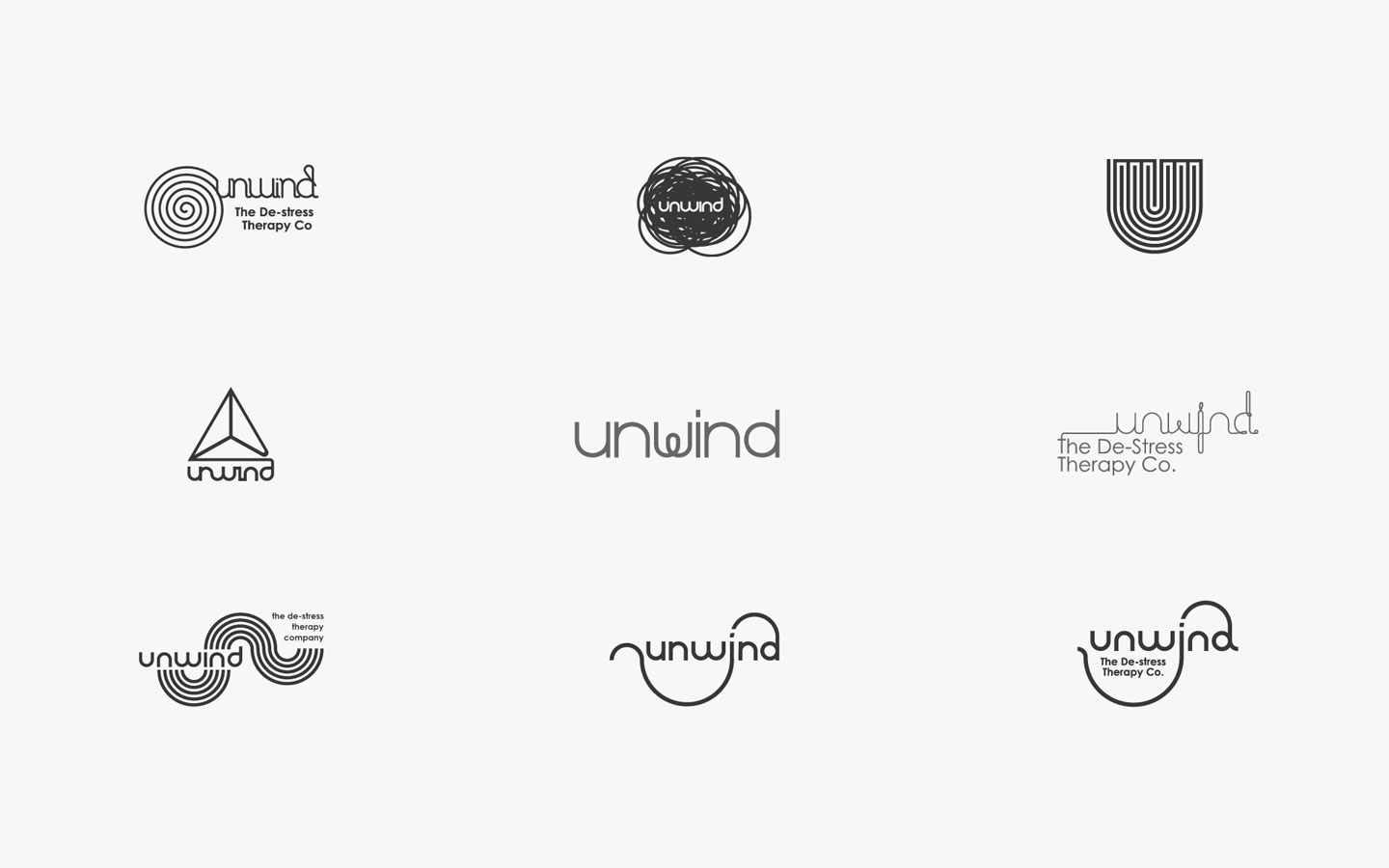 Unwind Logo Design in Developments